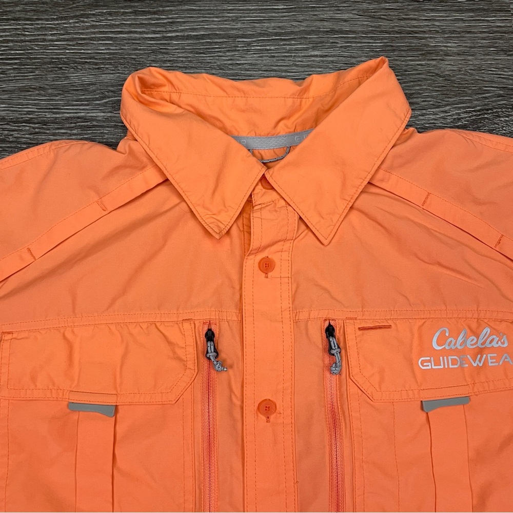Cabelas Guidewear Vented Outdoor Fishing Shirt Mens X… Gem